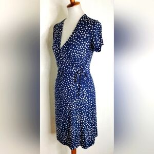 ORIGINAL NICOLE MILLER FAUX WRAP DRESS
